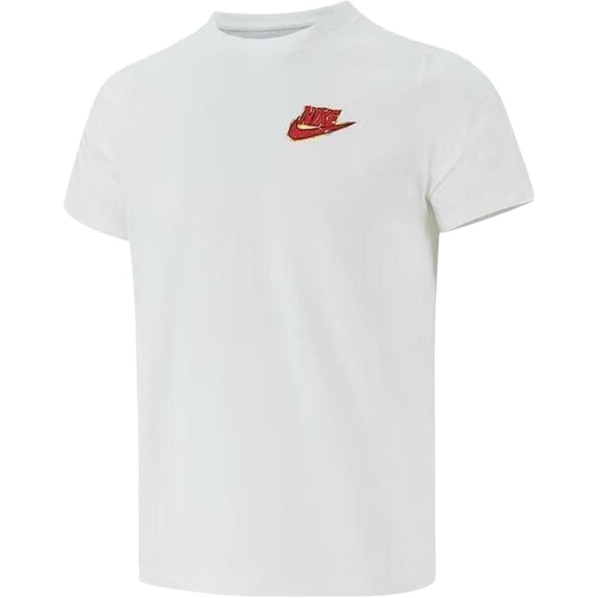 Nike Swoosh Comfortable Letter Fashion Short Sleeve T-Shirt Kids Tops HV5212-100