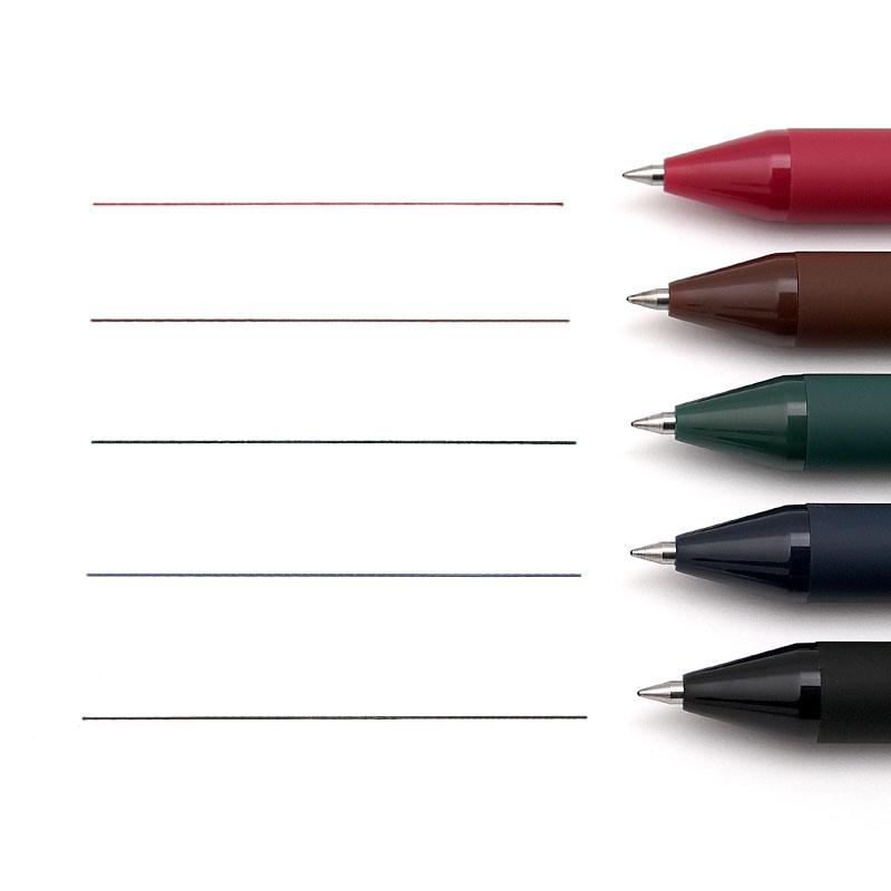 5pcs/Pack KACO kacoGreen 0.5mm Sign Pen Signing Pen Smooth Ink Writing Durable Signing 5 Colors for Student School/Office Worker