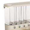 Cereal Dispenser Rice Storage Bucket Divided 10kg Large Multifunctional Dry Food