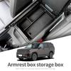 Für Hyundai Santa Fe 2025 2025 Auto Zentrale Armlehne Storage Box Center Console Organizer Fach Zubehör Aufräumen