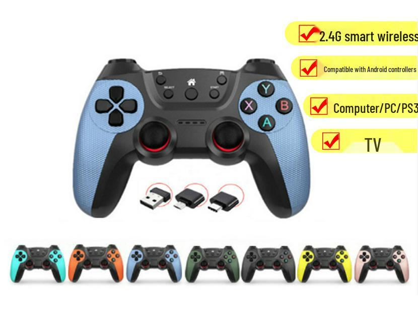 2.4G Wireless Game Controller for Android, PS3, PC, TV, Mobile & Steam