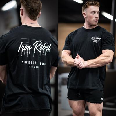 Power Drip Gym Classic Strength Fitness Brand Tshirt Cotton Graphic Tee Unisex Unisex Summer Streetwear