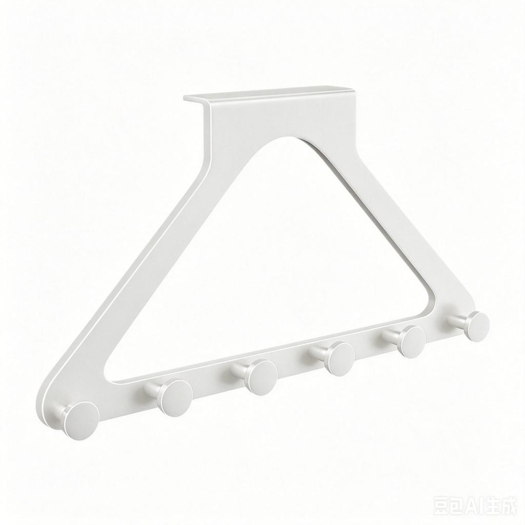 Over Door Hanger Clothes Rack - Hanging for Coats, Hats, Scarves, Towels, Saving Hook Rack for Bedroom, Bathroom