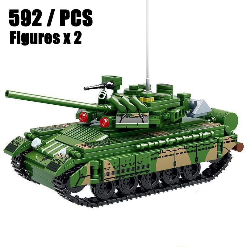 WW2 Military Germany JAGDPANTHER G1 Armor Vehicle Type 59 Medium Tank Battle Bricks Army Model Building Blocks Set Kids Toys