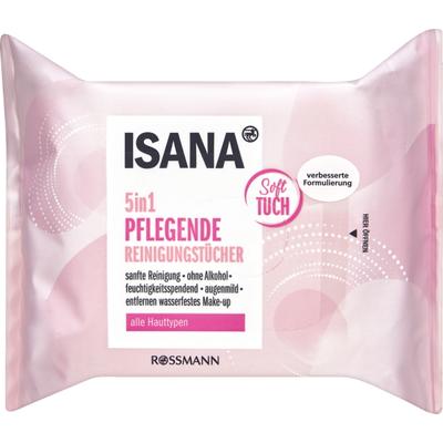 Germany Rothman ISANA 5in1 Nourishing Cleansing Tissue 25pcs