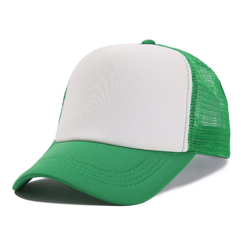 Hat Men's Spring Summer Korean Edition Trendy Men's Light Board Mesh Hat Fashion Baseball Hat Versatile Cap Truck Hat Solid Color Women
