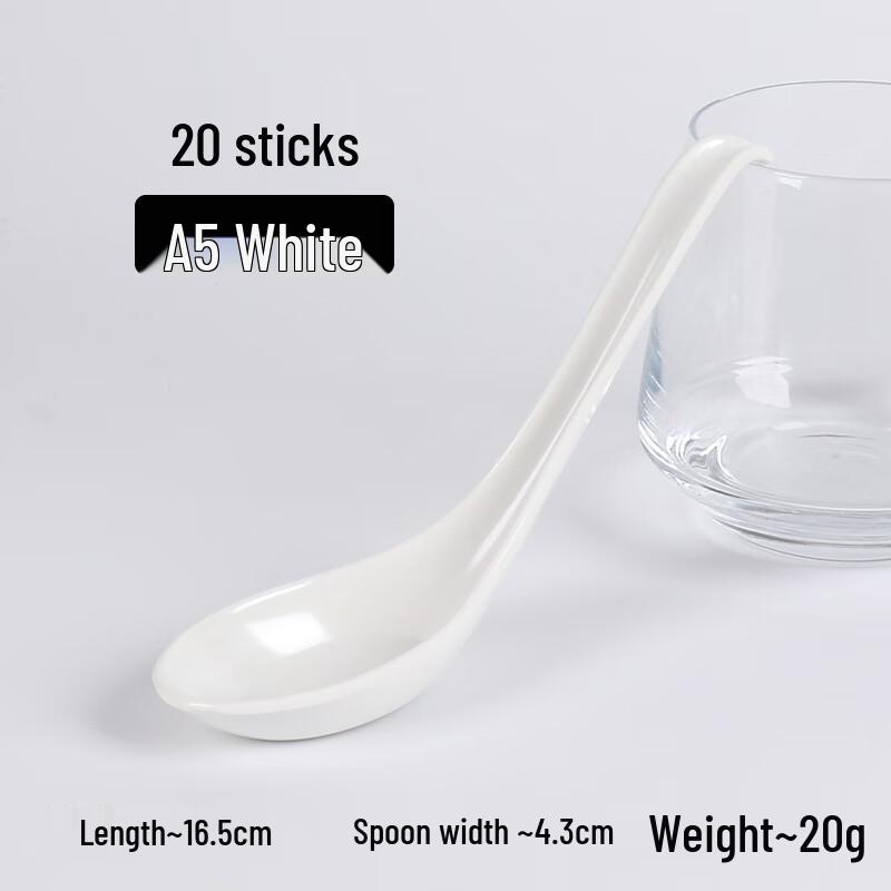 Melamine Plastic Spoon with Hook