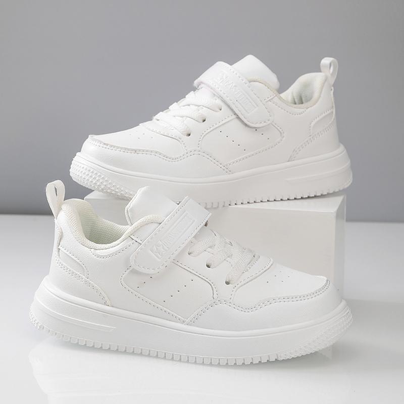 Children's Sneakers Kids Fashion White Sports Casual Shoes Boys Girls Non Slip Tennis Outdoor Comfortable Walking Footwear