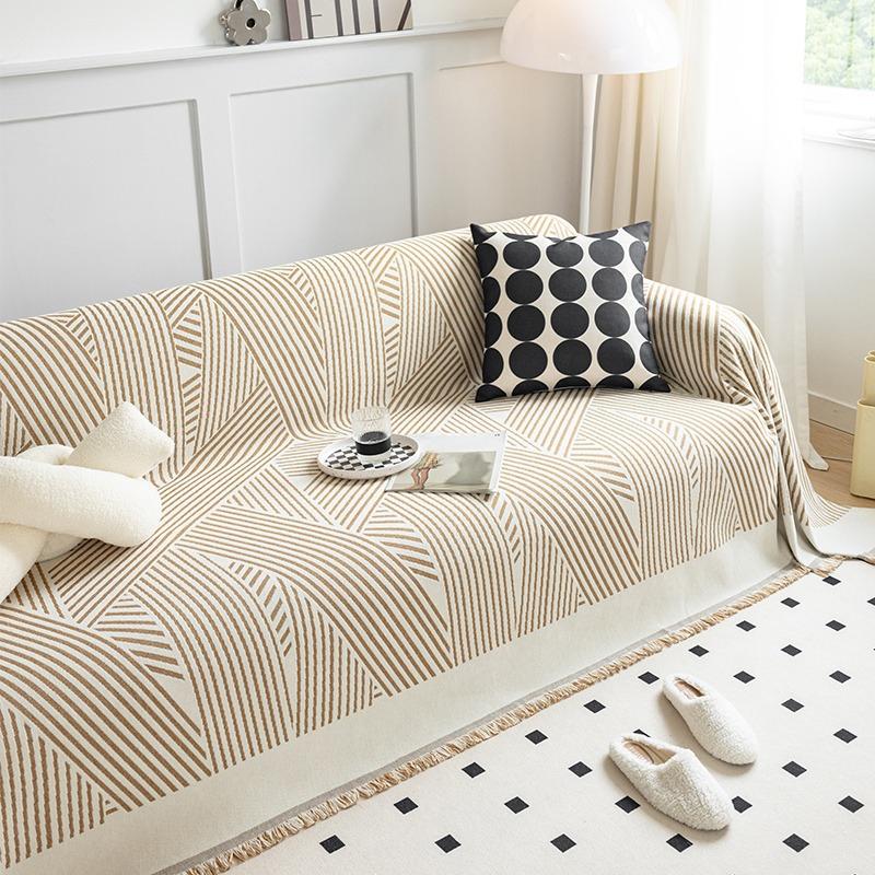 

INS стильный чехол для дивана, полотенце, простой, современный, против царапин, универсальный двухсторонний чехол для четырех сезонов, универсальный чехол для дивана 180*130