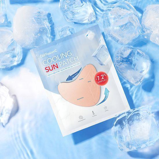 Cell Fusion C Cooling Sun Patch 4 Pack (2ea x 4set)