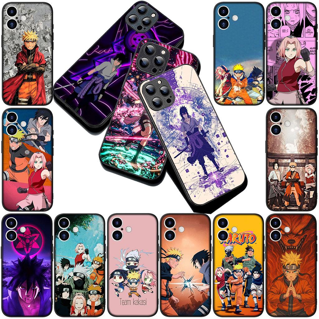 Phone Cover for Samsung Galaxy S22 S21 S20 FE Ultra Plus A07 A17 A15 A16 A25 A57 A37 Case Haruno Sakura Narutos Uchiha Sasuke