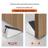 Adjustable Spring Door Stopper - Anti-Collision Door Blocker, Windproof and Heightened Door Wedge.