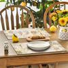4pcs Classic Rabbit And Friends Multi-Position Printed Placemats - Washable, Suitable for Holiday Parties, Home Decor, Kitchen Countertops