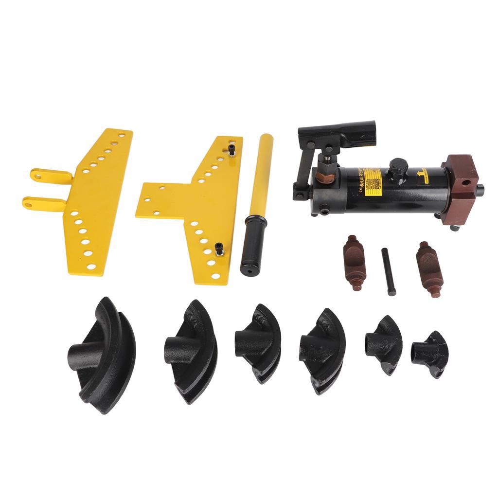 Hydraulic Pipe and Tube Bender with 4 Pcs Bending Formers (3 8  ‑ 1 )