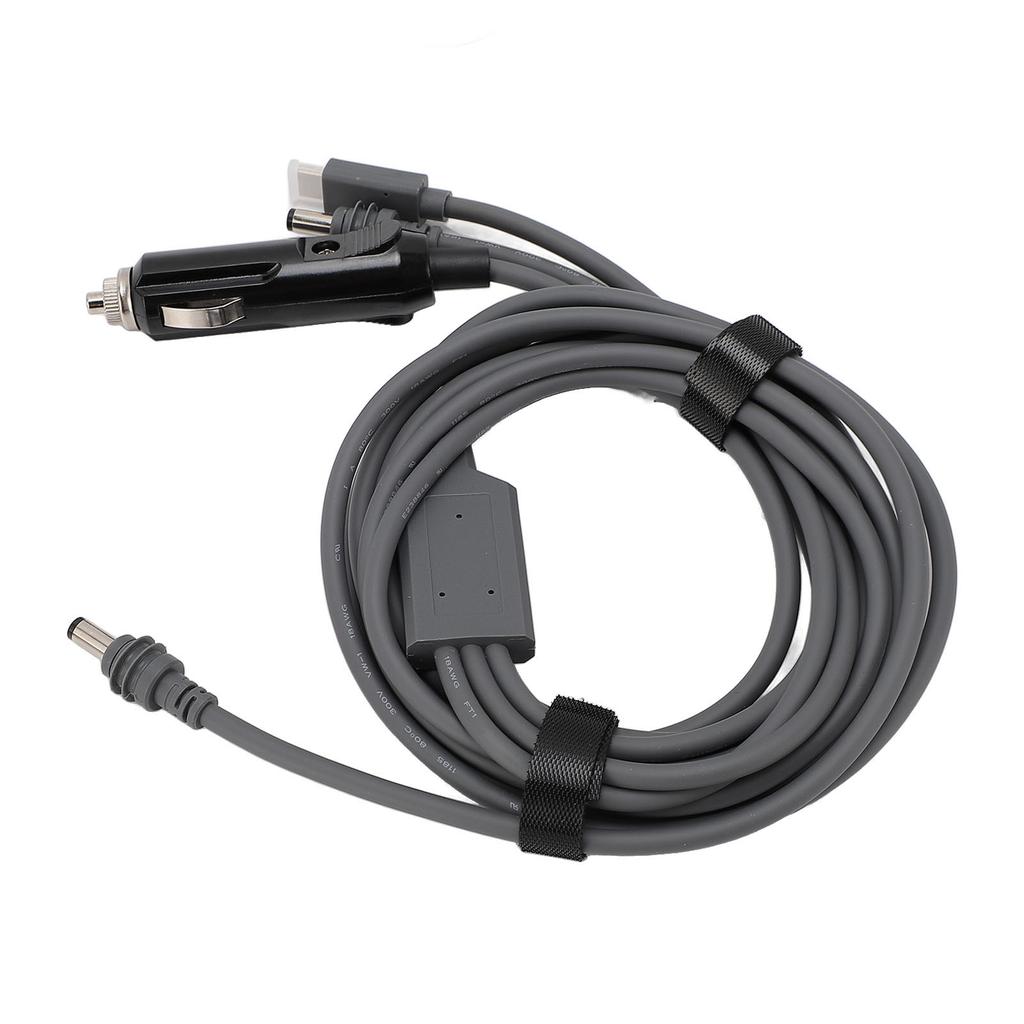 3 in 1 Power Cable DC Male Plug to Type C PD100W Car Charger Adapter Cord for Mini Satellite Device 10 Meter   32.8ft