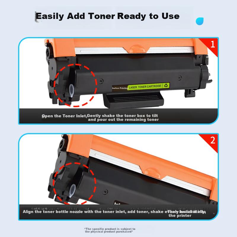 befon LT3410SH High-Capacity Toner Cartridge Compatible with Lenovo ThinkVision T3/M3/M3 Plus/M3 Ultra/M3470DNW/M3470DNWA Laser Printers Toner Drum