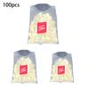 XXUB 100 Pieces Disposable Empty Tea Bag Nylon Fold Close Heat Seal Filter Teabag Simple Disposable Nylon Tea Infuser Bag