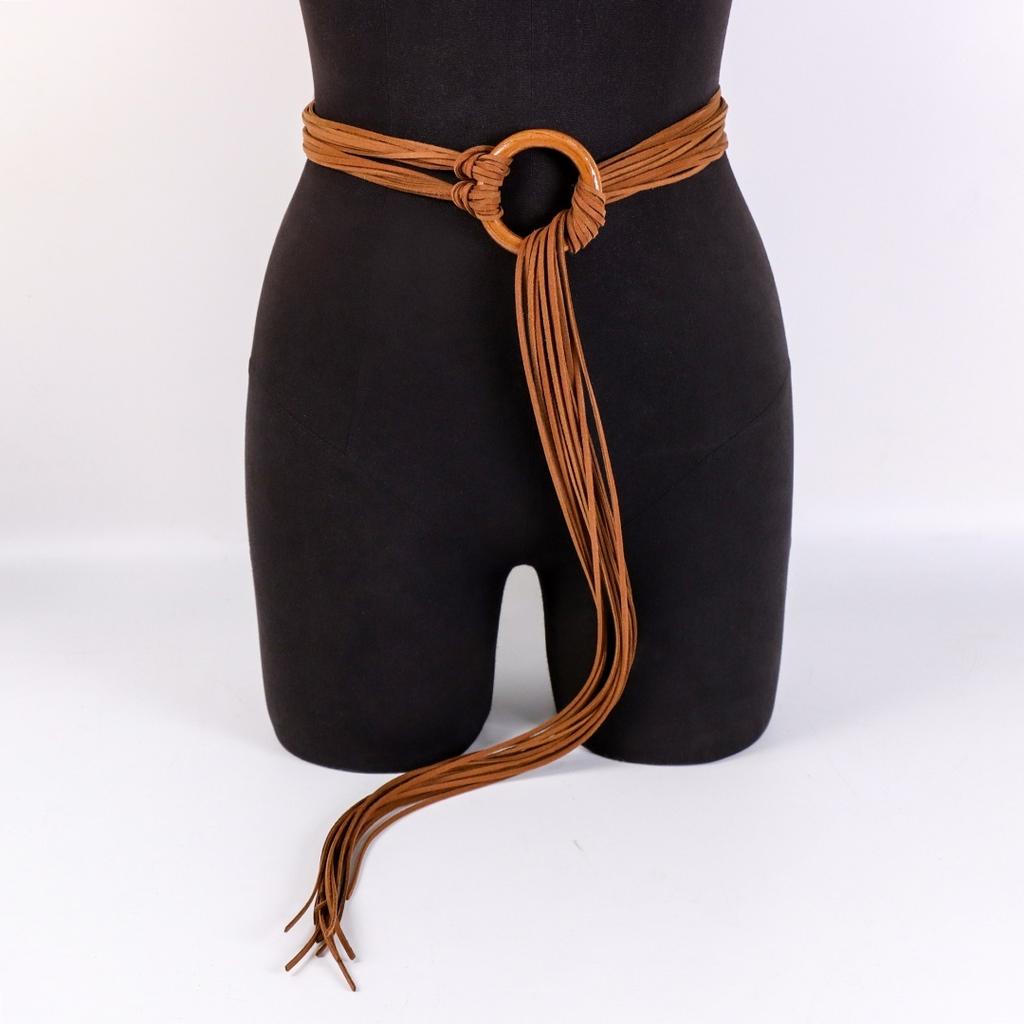 Medieval Viking PU Leather Waist Rope Renaissance Retro Belt Halloween Dress Up Accessories