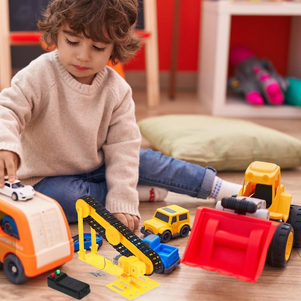 Vaguelly 1 Set Conveyor Belt Model Teaching Prop Conveyor Model Making Kit DIY Engineering Experiments