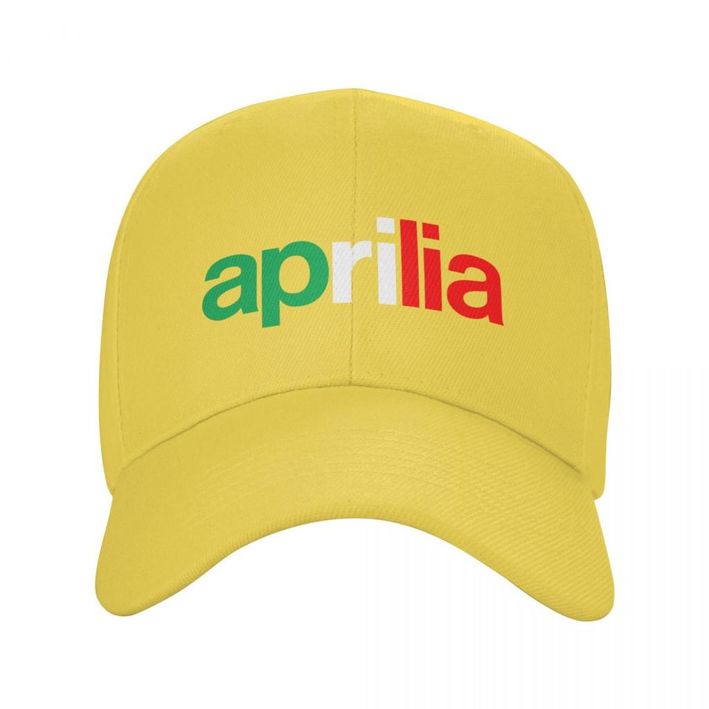 Custom Punk Unisex Motorcycle Aprilias Racing Baseball Cap Adult Adjustable Dad Hat Unisex Women Sun Protection Snapback Hats