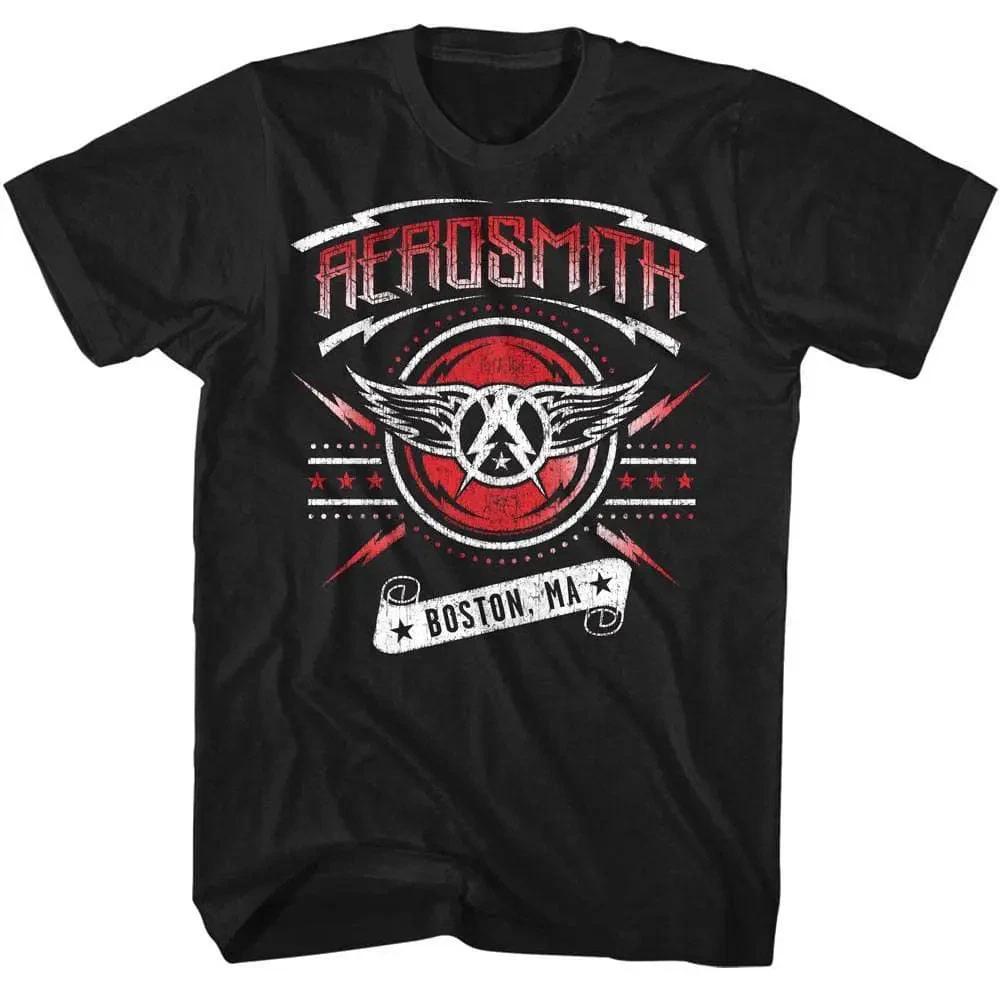 Aerosmith Stars Boston MA Men s T Shirt XL