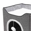 Cat Bed Cube Condo Dog Removable Cushion with Pet House for Multi Small
