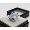 12+ Ct Blue Color Aquamarine Trillion Cut Beautiful Certified Loose Gemstone