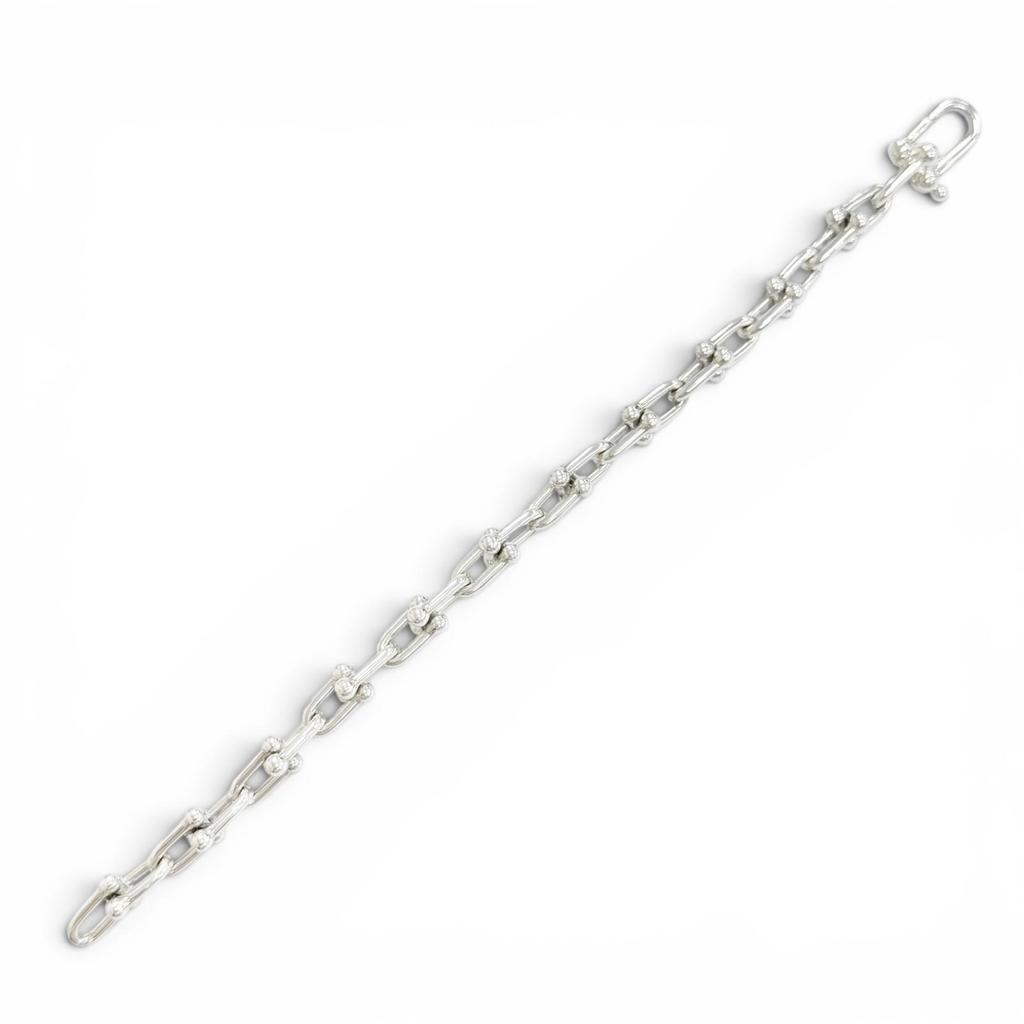 Großartiges TIFFANY&Co. Armband Feingliedriges Armband 24 Glieder Silber AG925 Damen Gebraucht