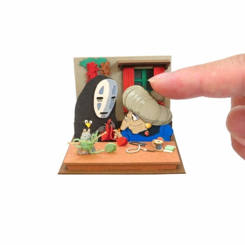 Sankei Studio Ghibli Mini Spirited Away Knitting with Zeniba Paper Craft MP07-120