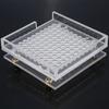 New 100 Holes Acrylic Capsule Filler Manual Machine Powder Filling Flate Kit With Handle 5#