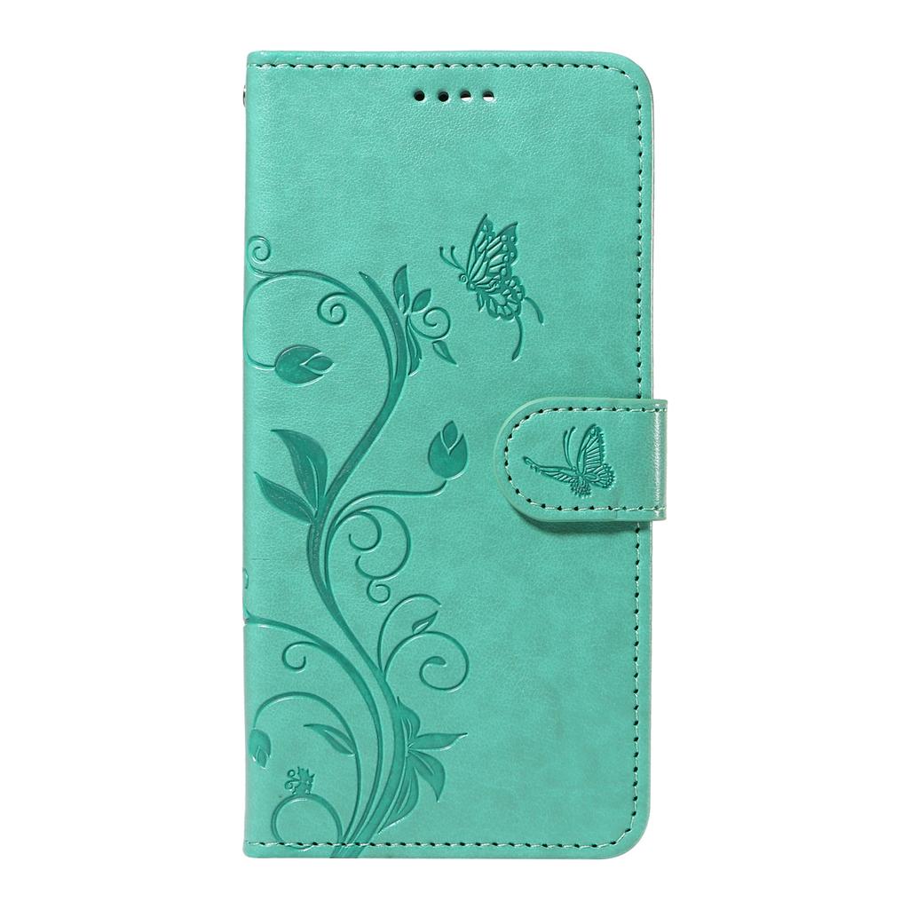 For Honor 200 Pro 5G PU Leather Cases Flower Pattern Wallet Stand Phone Cover with Strap