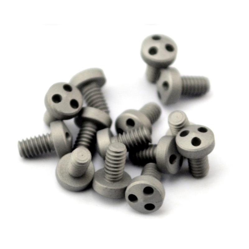 10PCS CNC Stainless Steel Screws Screwdriver for MT Microte UltraTech UT VenoMtech Scarab Knife DIY Rivet Nail Removal Tool 3 Holes