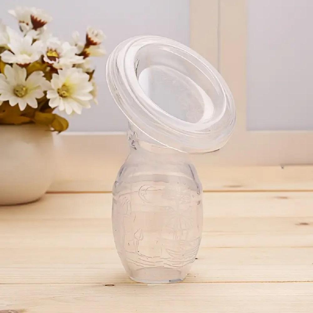 Baby Feeding Manual Breast Pump Partner Breast Feeding Collector Correction Breast Milk Silicone Breast Pump Vacuum Packaging