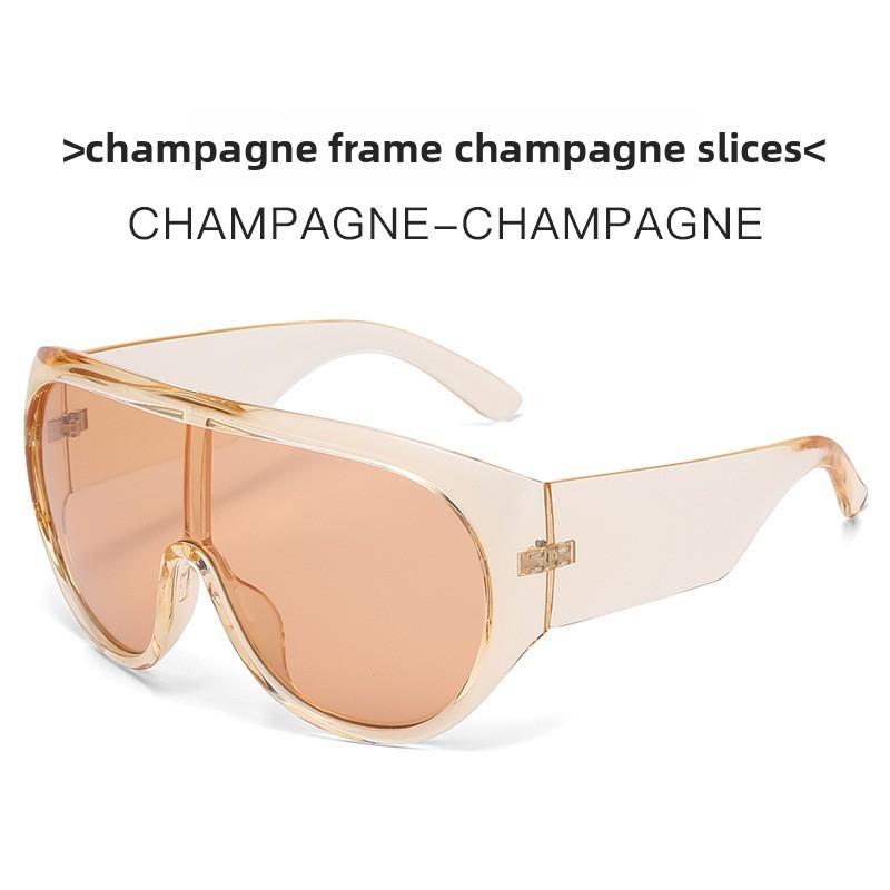 Large Frame Cycling Sunglasses With Pc Lenses For Men And Women Sun Protection