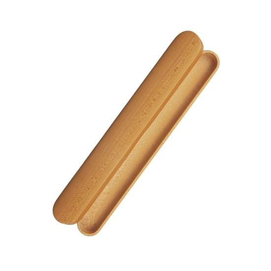 Alphax Chopstick Case, Wooden, 24cm, Hollowed-out Chopstick Box, Medium, Cherry, Urethane Coating, A B0DW8PQS9V