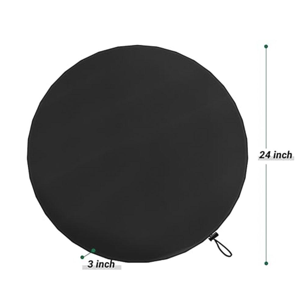 Outdoor Dartscheibenabdeckung 61*8cm 24*3 Zoll 600D Oxford-Gewebe Verstellbares Gummiband Praktische Aufbewahrungstasche Entwickelt für den Außenbereich