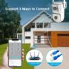 10MP Dual-Lens Wifi Camera Tuya PTZ Outdoor 4K Dual Screen Security Protection IP Cameras Color Night Vision Video Surveillance