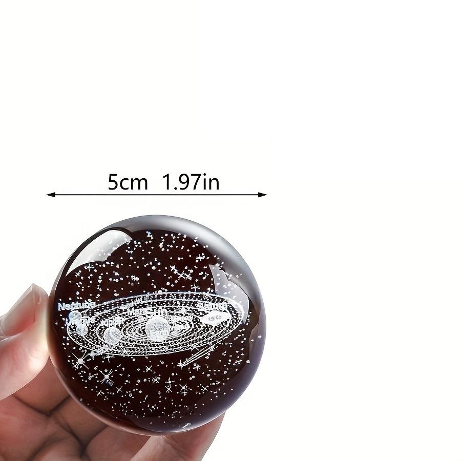 Clear Lens Globe Crystal Glass Ball Stand 40-80mm Lensball for Sphere Photography Decoration Home Room Decor Decorative Balls