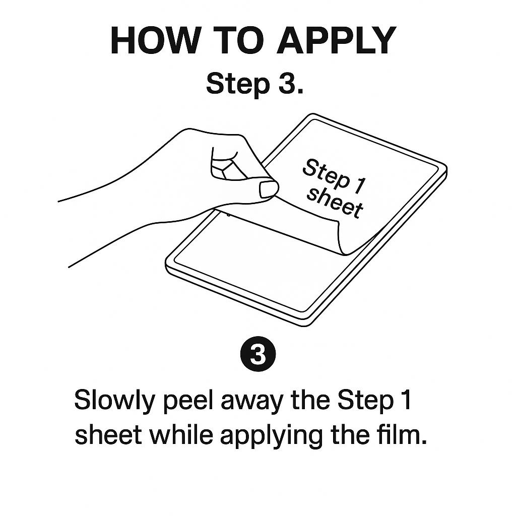 Vyrobeno v Koreji Daiso Ochranná fólie na displej s papírovým povrchem pro iPad Mini