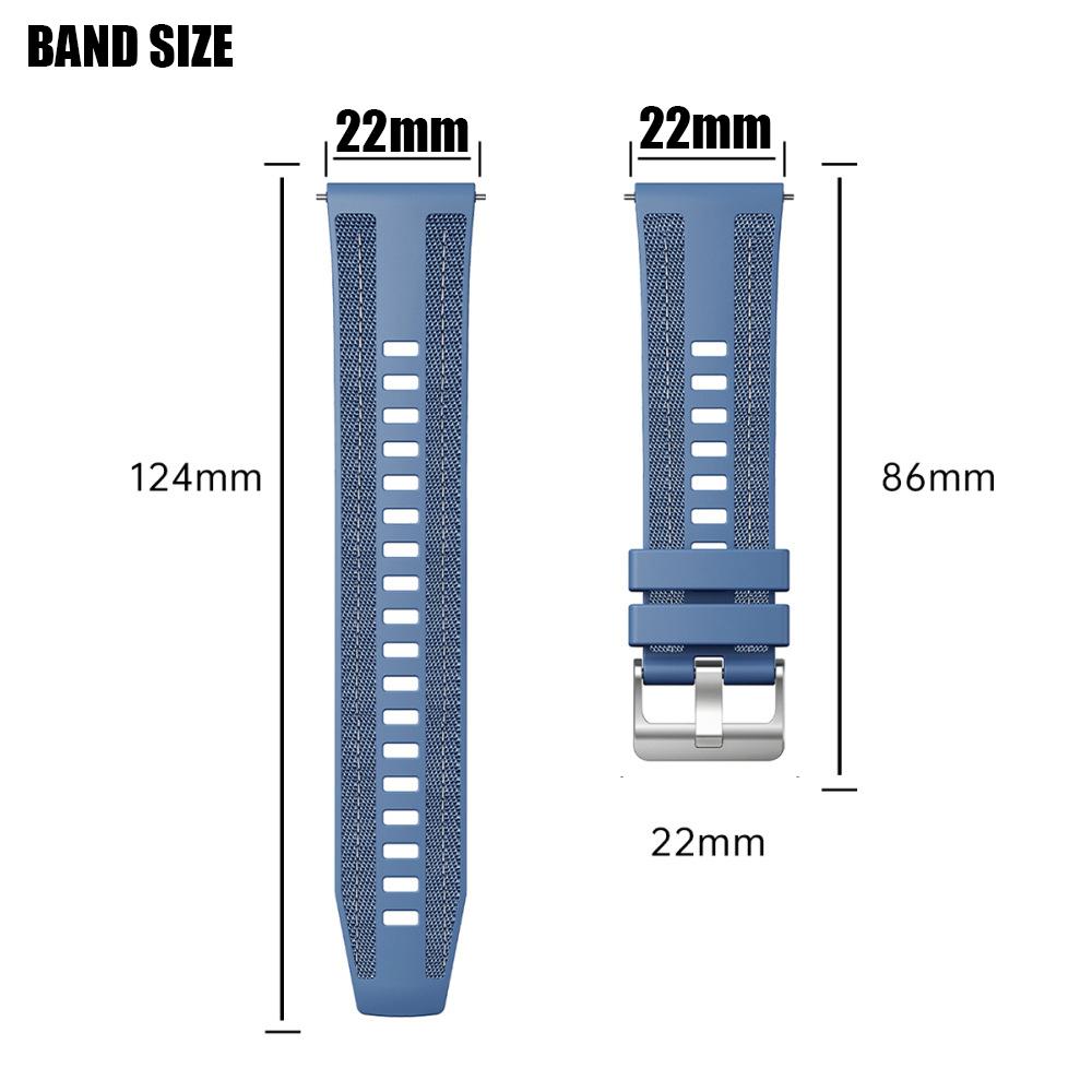22mm watch strap For Xiaomi Redmi watch 5 Active/5 Lite band Replacement Composite Silicone Bracelet correa Redmi watch 5 active