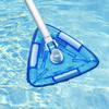 Testa Aspirafango per Piscina Triangolare Trasparente Aspirafango per Piscina in Vinile