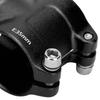 LUNJE 31.8x35mm Bike Handlebar Short Stem Riser Aluminum Alloy   Hollow Stem