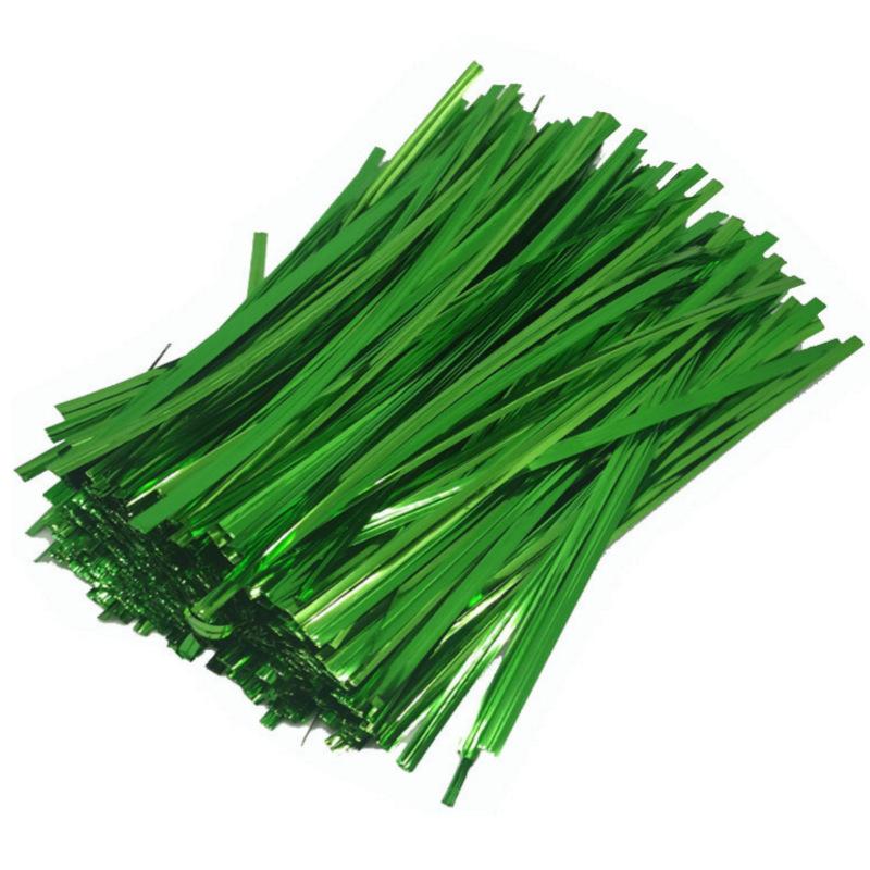 85G 780-800pcs 15cm Foil Twist Ties Metallic Plastic Closure Tie for Tying Bread, Candy, Cookies, Gift Bags Arts Crafts Ties