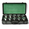 AUKURA Watch Organizer Aluminum Watch Storage Hard Watch Travel Padded Case for Watch Display and 10 Slots Case, Box, Box, Organization,