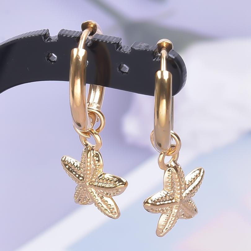 High Quality Aretes Stainless Steel Earrings For Women Men Punk Accessories Ear Piercing Fashion Kpop Jewelry Pendientes Mujer