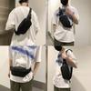 Large Capacity Multifunctional Waist Bag for Men and Minimalist Perfect for and Black Bag/Body Bag/Shoulder Women, Design, Lightweight, Cycling,