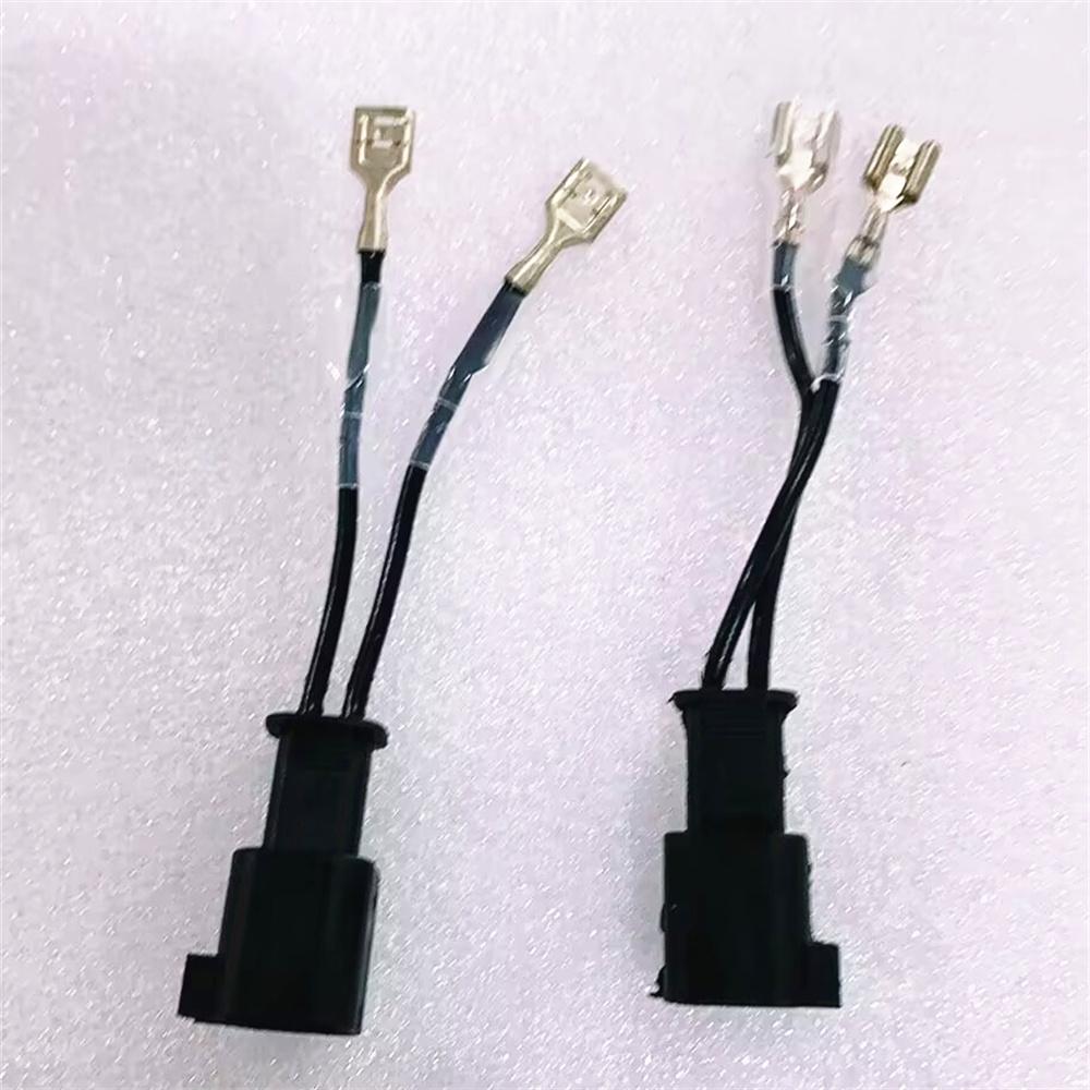 2Pcs Car Horn Speaker Wiring Adapter Harness Wire Plug For Ford Focus Fiesta Ecosport For Chevrolet Cruze Aveo For Buick