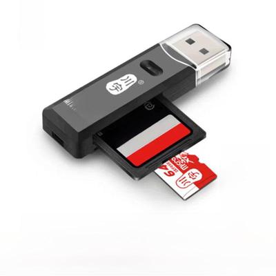 Chuanyu C296 Vysokorychlostní Multifunkční Čtečka Karet pro TF, SD, microSD Karty