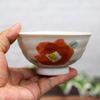 Waza no Kura: Stylish Kutani ware rice bowls, camellia design, ceramic, brand name, Japanese tableware, made in Japan
