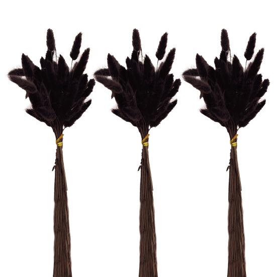 1 Set Dried Flower Bouquet Romantic Easter Celebration Bunny Tail Household Products